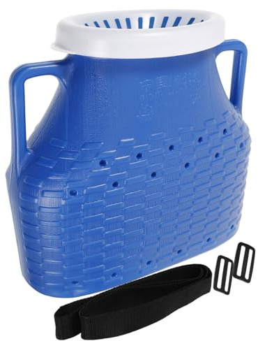 Hemobllo Secchio da Pesca Portatile in Plastica Rinforzata con Coperchio Contenitore Professionale per Gamberetti e Pesci Accessorio Outdoor per Pesca e Nassa Mare