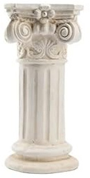 XJBTBA Greek Decorative Ornament European Garden Patio Wedding Display Table Outdoor Planter Base Roman Column