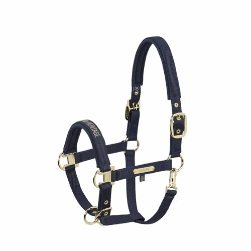 Eskadron Halfter Girth Double PIN Navy Heritage HW 25/26, Größe:V