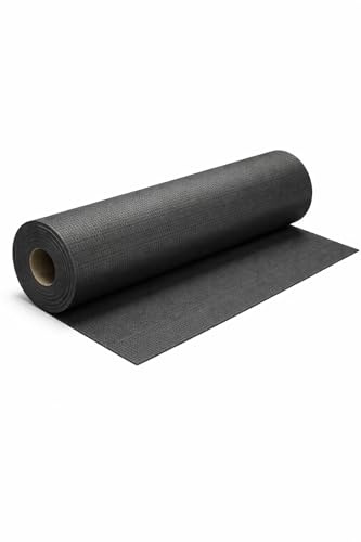 Schubladenmatte zuschneidbar – Antirutschmatte für Küche & Schubladen | rutschfeste Schubladeneinlage, lebensmittelecht & schadstofffrei | Made in Germany | Umbragrau (Breite: 90cm Länge: 150cm)