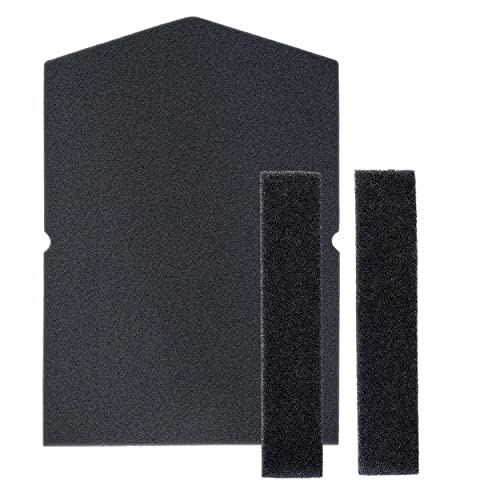 Juego de filtros para secadora Miele 6057930 + 9688381 9688380, secador de bomba de calor, filtro de esponja, filtro de condensador, fabricado en Alemania