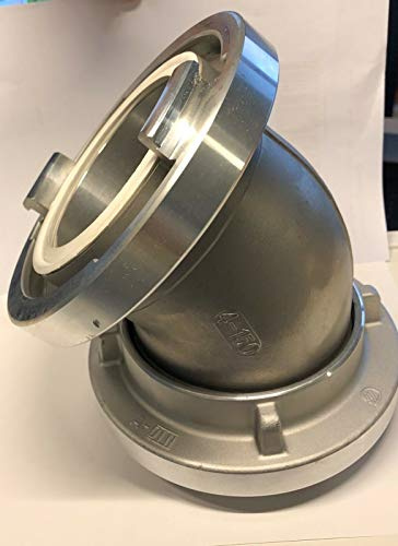 Rohrbogen 45° Storzkupplung Storz A 4 Bogen Krümmer Edelstahl EST - ALU von MBS-FIRE®