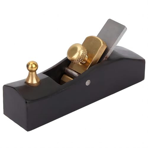 VIFER Pialla Manuale in Legno Mini Pialla a Mano per Rifilatura Piallatura del Legno Levigatura di Superfici 80 mm per Lavorazione del Legno Rifilatura Piallatura del Legno