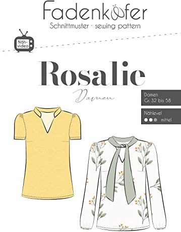 Patrón de corte de papel para mujer Rosalie