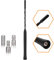 PAIRIER Antenne Voiture FM Dab Antenne Voiture 23cm Antenne Autoradio Antenne Toit pour Une Réception AM/FM Optimale avec Super Compatibilité M4, M5, M6