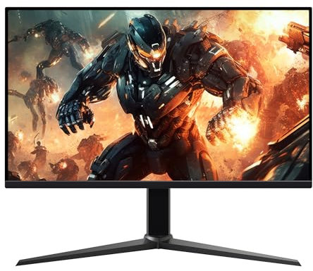 Amazon Basics 27-inch Gaming Monitor, FHD 1080P, 165 Hz, VESA Compatible, Adaptive sync, 1 ms response, Black