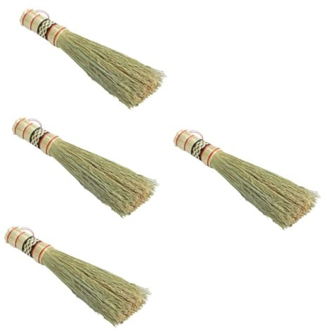 FRCOLOR 4 Stück natürliche Topfbürste gusseiserner Wäscher Gemüse-Obst-Pinsel Pinsel küche Kitchen Brush Küchenversorgung Küchenbürste hölzern Spülbürste kleine Werkzeuge