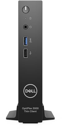 Dell OptiPlex 3000 Thin Client, TPM, Pentium N6005, 8GB, 64GB eMMC, Integrated, 65W, Verti Stand, WLAN, Mouse, ThinOS, 3 Jahre Pro Support