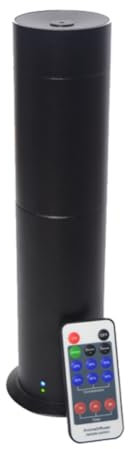 Fcuajdkq Diffusor für ätherische Öle, Aromatherapie-Öle, Duftdiffusor, Zerstäuber, Lufterfrischer für Hotel, Zuhause, EU-Stecker, Schwarz