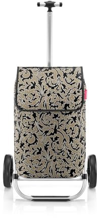 reisenthel Shopping Trolley Baroque Marble - Leichter, geräumiger Shopping Trolley für den Wocheneinkauf