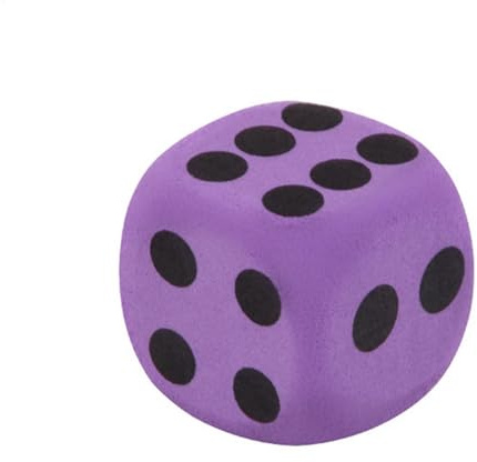 Wutwürfel | Flauschige Würfel | Weiche Würfel | Würfelwürfel aus Schaumstoff mit Zahlenpunkten, Geschenke für Kinder, und Mädchen, Taschenfüller, Lustiges Spielzeuggeschenk, Preis