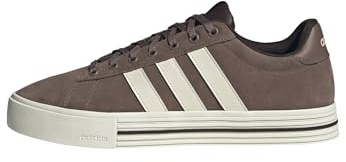 adidas Unisex-Adult Daily 4.0, Earth Strata/Off White, 10.5
