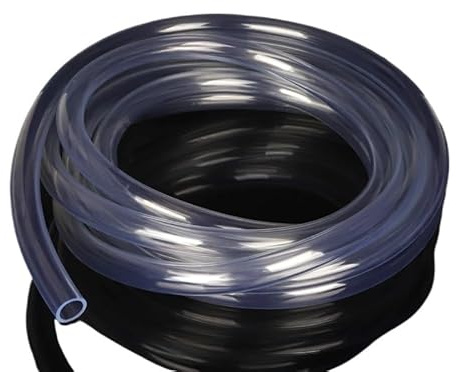 NFEKLFI Akvarieslang PVC-rör transparent 1/3/5 m, akvarieslangar, vattenpump, trädgårdsslang, 3, 4, 5, 6, 7, 8, 9, 10, 12 och 14 mm (10 meter, ID 4 mm x OD 6 mm)