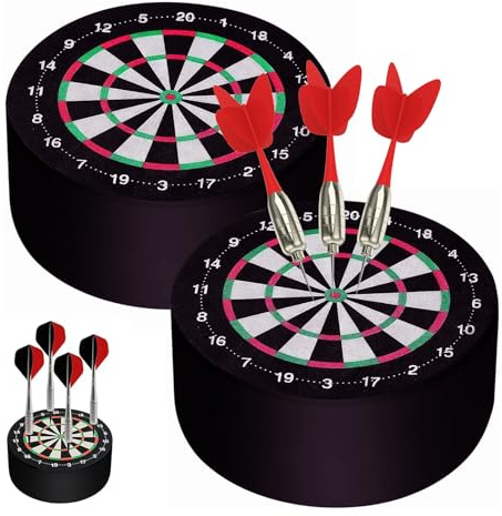 YARUJING 2 Stück Dart-Halter Mini Dartpfeile Halterung Halterung Dart Dock Dartscheibe Platzsparender Dart Halter Darthalter Professionelles Dartscheibe Zubehör Für Zuhause Und Club Tolles Geschenk