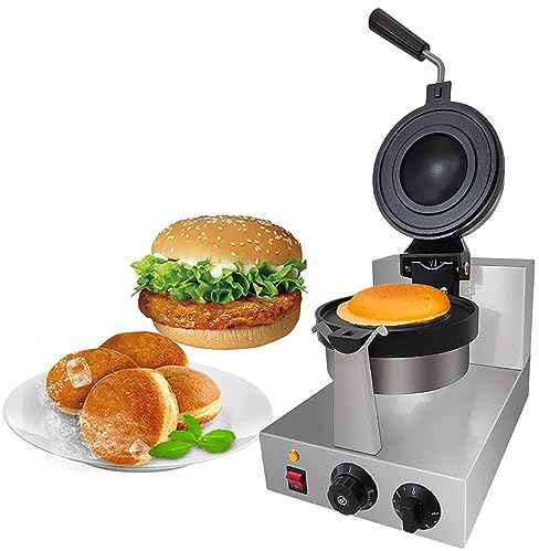 Macchina professionale per hamburger di gelato - Riscaldamento su entrambi i lati, temperatura regolabile da 50° a 300°C per un servizio rapido in ristoranti e cucine industriali.