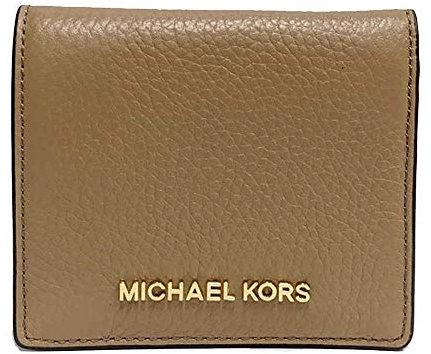Michael Kors Jet Set Travel Md Carryall Credit Card Case Leather Wallet