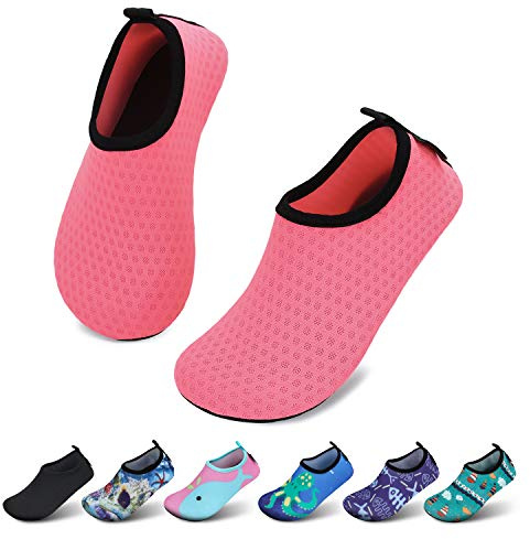 SAGUARO Barnbadskor, flickor, simskor, pojke, snabbtorkande, utomhus, vattenskor, pool, yoga, 21–35 EU