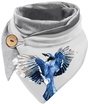 Hiseng Damen Schals Groß Dreieck Winter Dreieckstuch Warmer Lieblingsschal Scarf Fransen Knopf Karoschal Poncho Soft Wrap Lange Stola Fransen Poncho