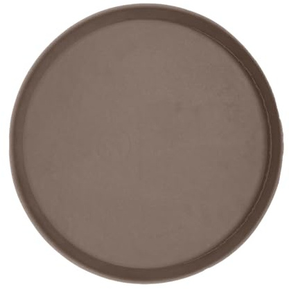 The HC Companies Soucoupe Ronde Terrazzo de 38,7 cm pour Plantes d'intérieur et d'extérieur - 38,7 x 38,7 x 3,4 cm - Grès