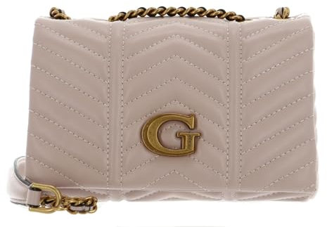 GUESS Lovide Mini Convertible Flap Crossbody Bag Rosewood