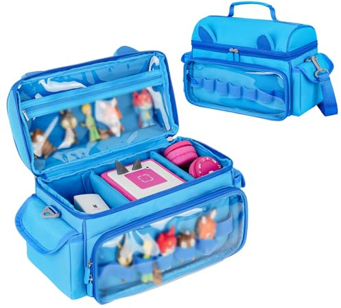 Carrying Case Compatible with Toniebox 2 & 1 Starter Set & Tonies Figures