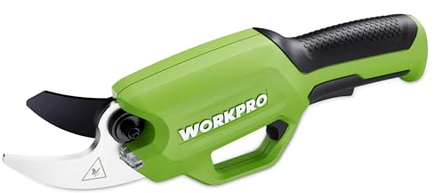 WORKPRO 7,2V Akku Gartenschere, Professionelle elektrische Baumschere Astschere mit 19mm Schnittdurchmesser und 2Ah Akku für Garten, Äste und Obstbäume