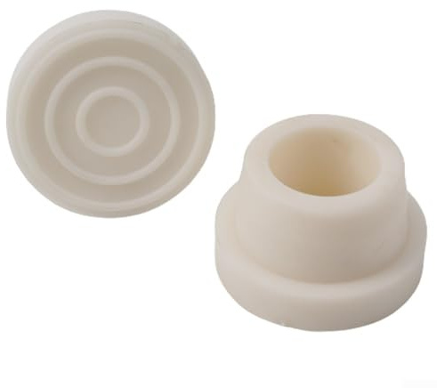 Lot de 2 embouts d'échelle de piscine creusée en caoutchouc, couvre-pied pour échelle de piscine de 4,8 cm, accessoires de tuyauterie d'échelle de piscine