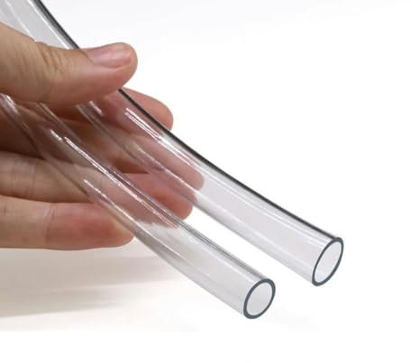 3 Meter/5 Meter PVC-Weichschlauch ID 2 3 4 5 6 8 10 12 14 16 18 20 22 mm geruchloser transparenter Wasserpumpen-Flexschlauch-3 m-ID 6 mm x 8 mm AD