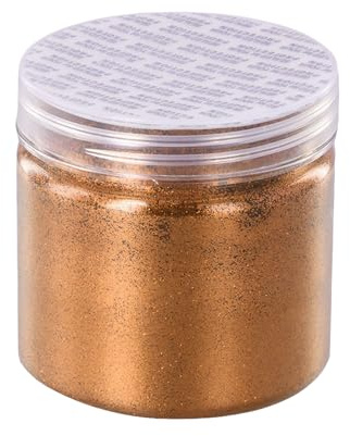 Polvere Glitterata Rose Gold, Brillantini Oro Rosa Glitter, 0.2mm Artigianale Paillettes per Decorazioni, Unghie e Artigianato