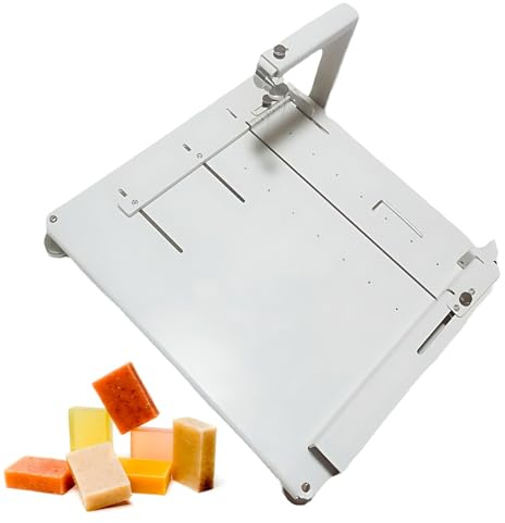 Tagliasapone manuale professionale con filo regolabile, utensile da taglio fai da te in acciaio inox per saponi fatti a mano, formaggio, burro e pane