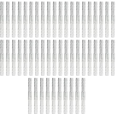 Tbest 50 mangueras de aire acondicionado para barba, conector de aluminio de alta resistencia para refrigerante para vehículos de tecnología automotriz, sin problema de fugas, resistente a la