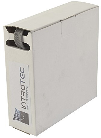 Cavo intrecciato Box protezione 7,0 – 2,0 mm, grigio, 15 metri cavo in tessuto di poliestere tubo colori assortiti