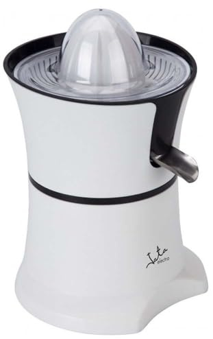 Jata EX549 Exprimidor con Motor Profesional AC 60 W Rotación en Dos Direcciones Permitiendo Máxima Eficacia Vertedor en Acero Inoxidable