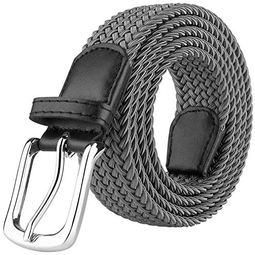 JUKMO Elastischer Gürtel, Stretch Flechtgürtel in Geschenkbox | Ideal für Golf, Business & Anzugshose