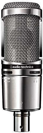 audio technica AT-2020 USB+V Micrófono USB Limited Edition en Chrome