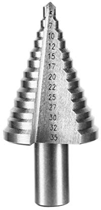 Punta Conica Fresa Conica per Metallo Punte a Gradini Punte per Trapani HSS Misure 5-35mm Punte Coniche Professionale per Plastica Legno Metallo Ferro