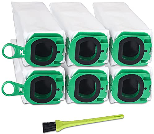 Jajadeal Lot de 6 Sacs pour Vorwerk Kobold VB100 VB 100 FP100 FP 100 Aspirateur, Sacs À Poussière de Rechange Kit