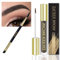Augenbrauen Gel, 48 Stunden lang anhaltendes und Wasserfest, wischfest, schweißbeständig, natürlich, Brauen-Setter, mit Pinsel, Anti-discoloration Eyebrow Gel, 5g (04# BLACK BROWN)