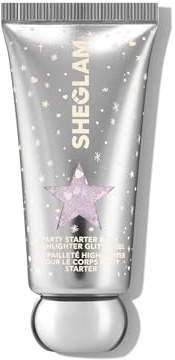 SHEGLAM Party Starter Body Highlighter Glitter Gel schnell trocknend & nicht klebrig, Glitzer Spray flüssiger Highlighter für Gesicht, Haare & Körper - Social Butterfly