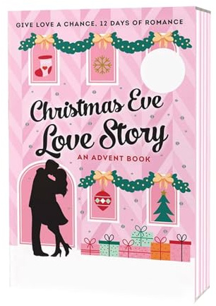 Calendrier de l'Avent 2025 avec livre de l'Avent 12 jours de romantisme, une expérience d'amour de l'avent, donner une chance, parfait pour les fans de livres romantiques et de contes festifs