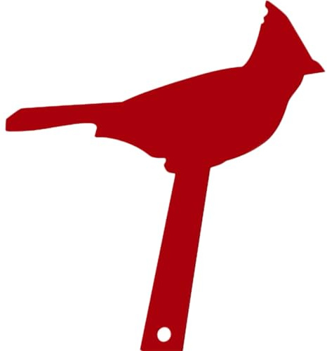 HOLIDYOYO Piquet Décoratif pour Boîte aux Lettres en Acrylique, Ornement Extérieur D’oiseau, Panneau de Jardin Robuste pour Pelouse et Cour, Accessoire Décoratif pour Boîte aux Lettres