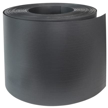 FORTENA Zaun Sichtschutzstreifen Polypropylen – 26 m lang, 19 cm hoch, Sichtschutzband mit Form Smart Mat- in Vier Farben, optimaler Sichtschutz für Ihren Zaun (RAL 7016 (Anthrazit))