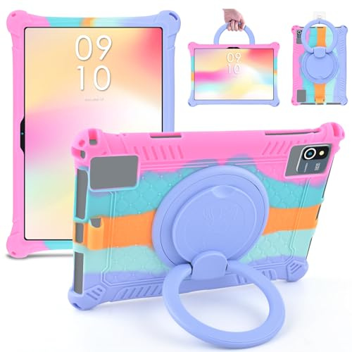 KATUMO Silicone Universal Hülle für 10-10,1 Zoll Tablet, Cover Case für XCX/SEBBE/HotLight/JIKOCXN/XGODY/ZIOVO/Freeski/Fullant/Oangcc/AOCWEI/TECLAST/DOOGEE/TPZ Tablet