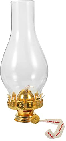 ORFOFE 1uppsättning Kerosene Lamp Burners Replacement Med Chimney Retro Oljelampa Delar För Långvarig Användning Och Praktisk Funktionalitet