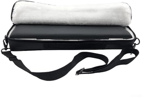 HEBEOT 16 Holes/17 Holes Flute Bag, Adjustable Shoulder Strap, Flute Carry Bag, Flute Storage Bag, Recorder Instrument Case Bag, Recorder Carrying Case Bag(17 Holes)