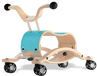 Wishbone Mini Flip, Top aqua, Race Base mit Räder