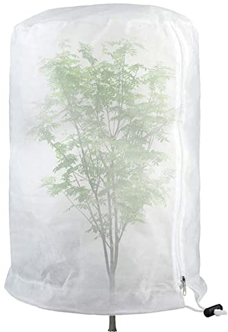 FOUTP Voile D'hivernage Plante, Voile Hivernage Olivier, Voile Dhivernage Arbre, Housse De Protection Tomate Citronnier, Housse Hivernage pour Plantes Sac Vegetaux Jardin (200×240cm)