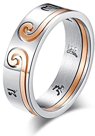 Stfery Freundschaftsringe Beste Freundinnen, Herren Ring 54 Wahre Farbe Straffungszauber Schmuck Geschenk