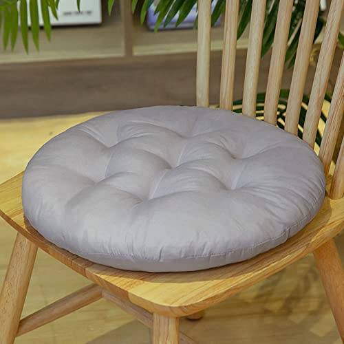 LUMoony Gepolstertes Sitzkissen für Stuhl Baumwoll-Sitzkissen 2Pcs Bequeme Sitzkissen Für Auto Sitzgelegenheit Back Pad Home Küche Garten Esszimmer Büro Stuhlkissen 40cm Runde gepolsterte Sitzkissen