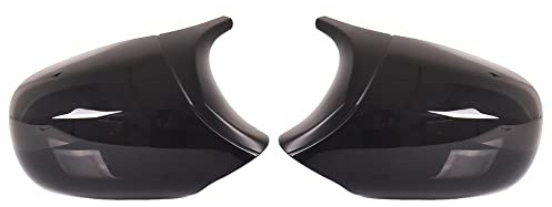 Auto Spiegelkappen Für E90 E91 E92 E93 M3 Stil E80 E81 E87Car Seitentür Rückspiegel Abdeckkappe. Rückspiegelgehäuse (Farbe : 3 black)